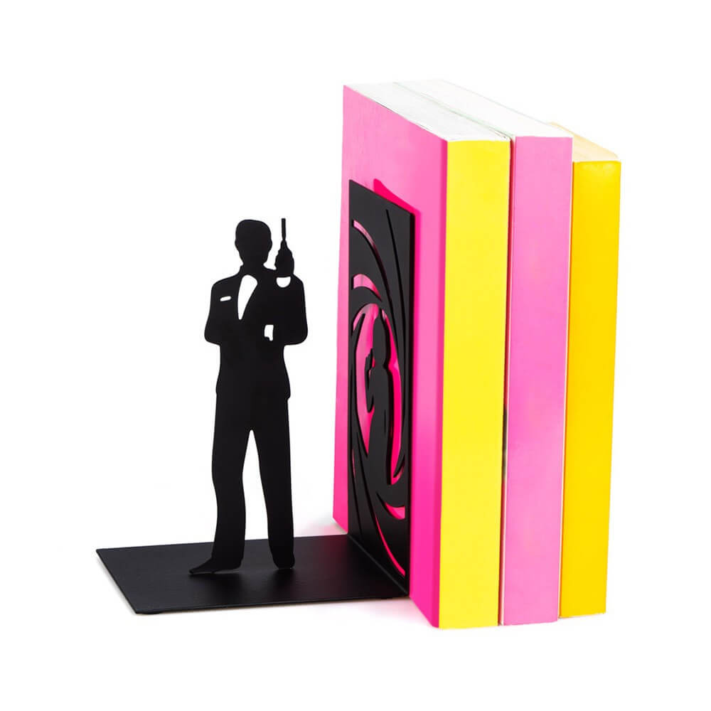 Serre-Livres Agent Secret - Objet Déco Original CadoMaestro