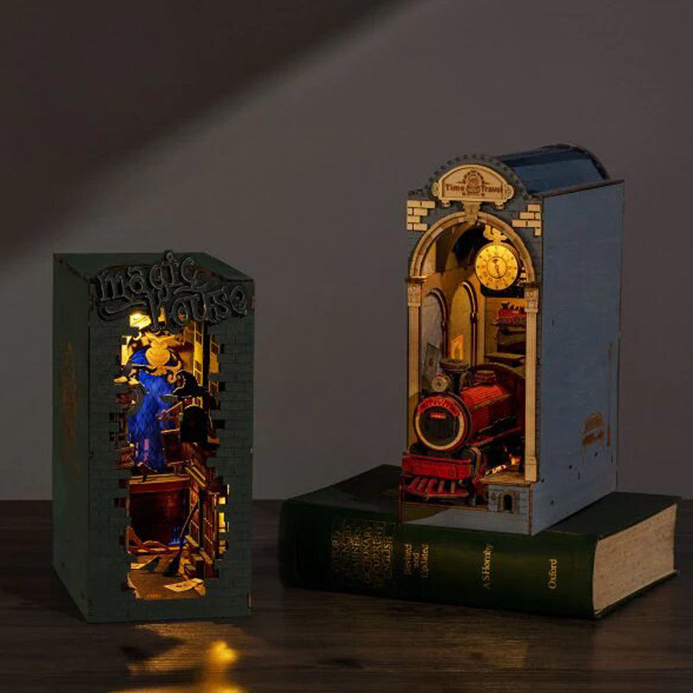 Book Nook Maison Magique à Construire - Objet Déco Original
