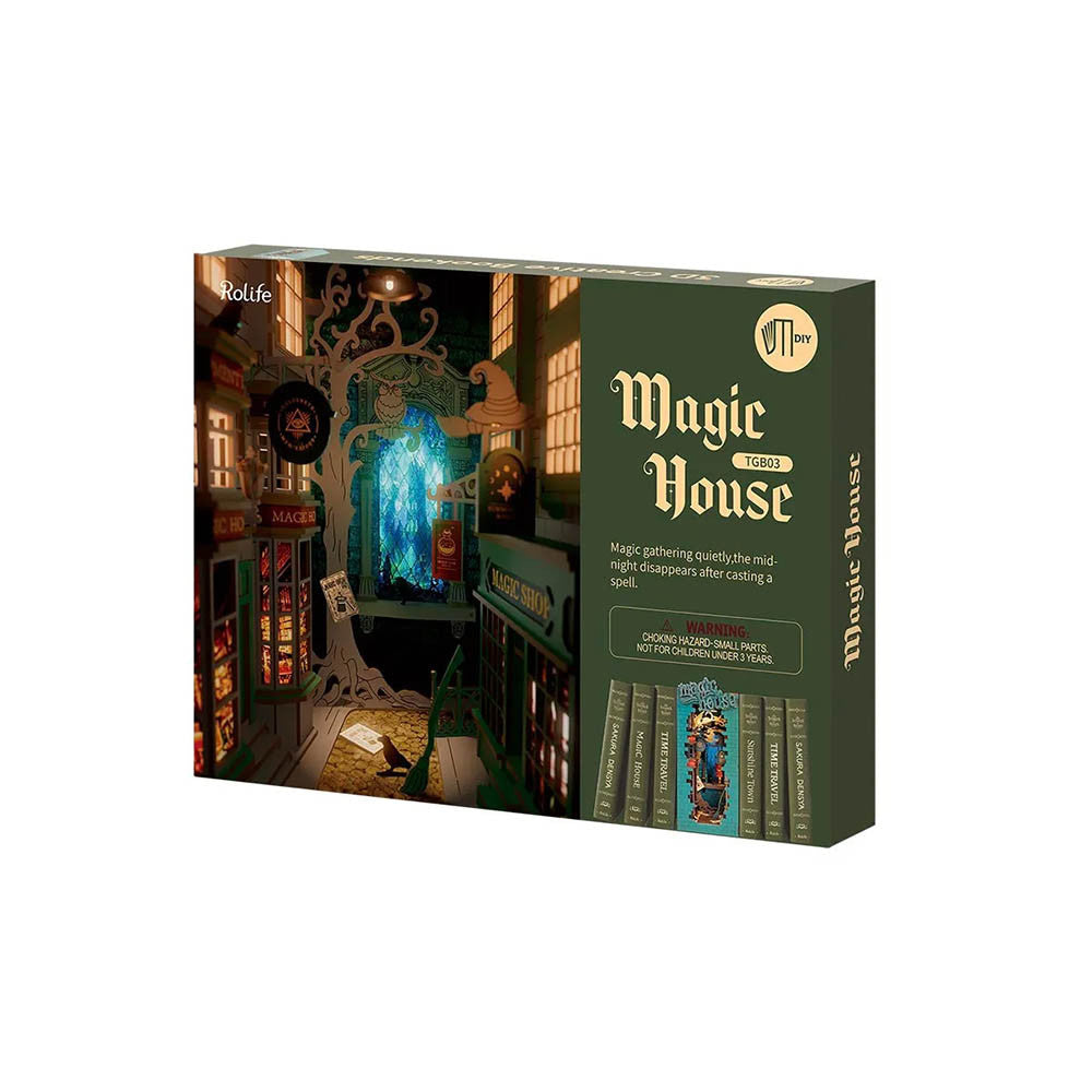 Book Nook Maison Magique à Construire - Objet Déco Original