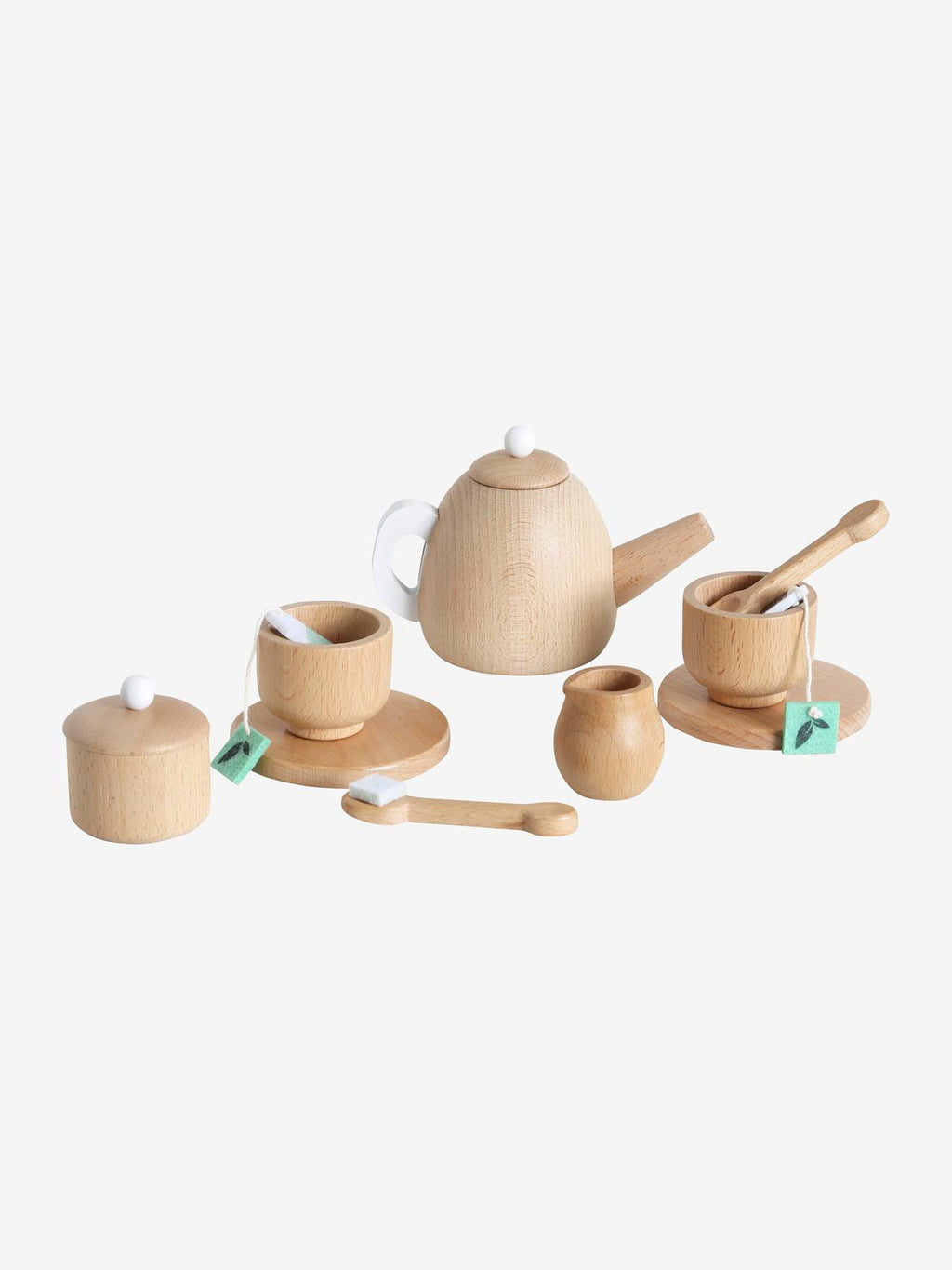 Service à thé en bois FSC bois