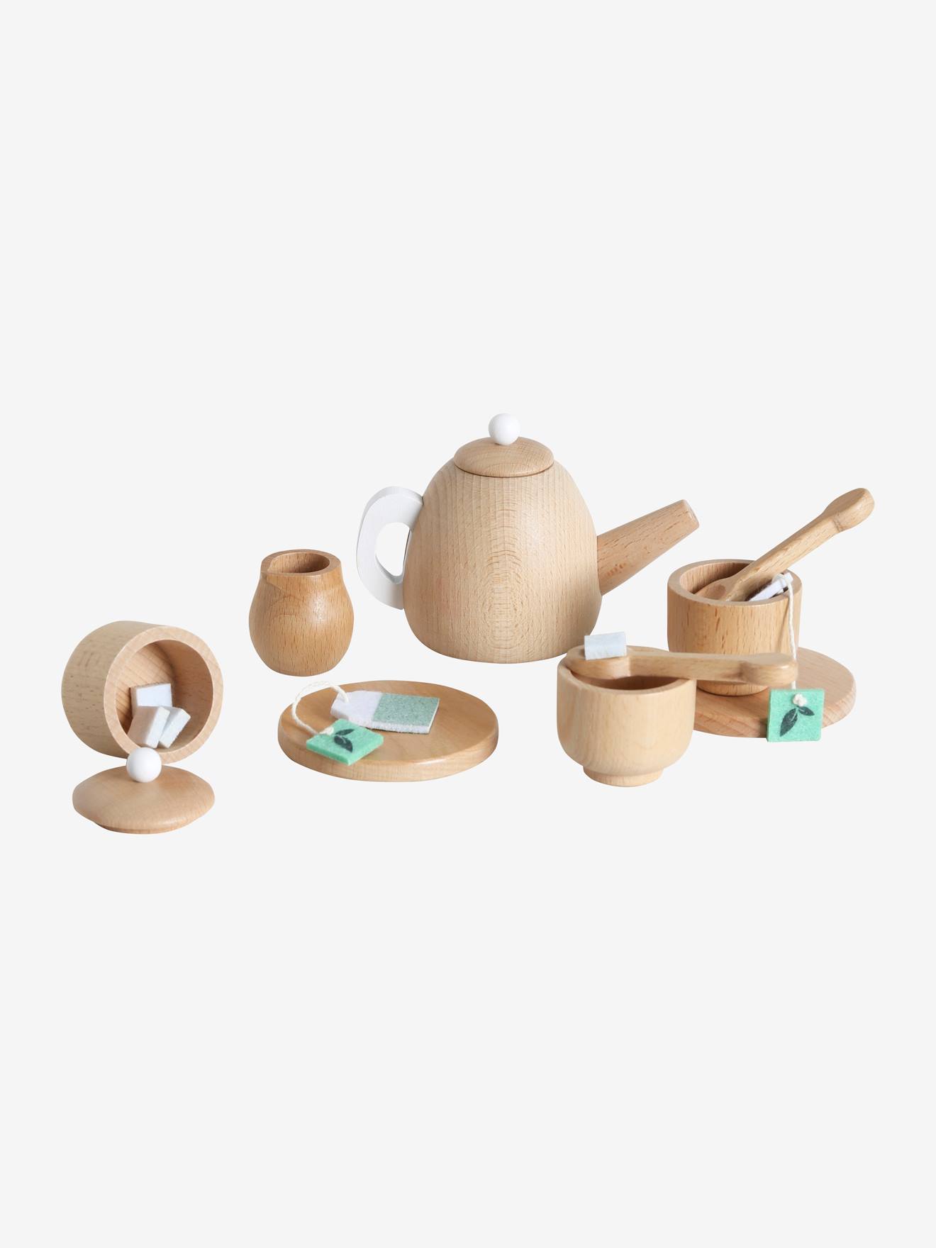 Service à thé en bois FSC bois
