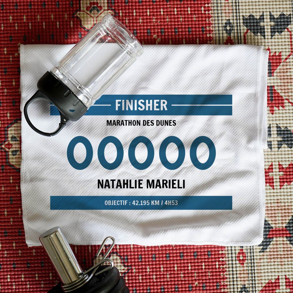 Serviette de Sport Microfibre et Gourde Running à Personnaliser - Mode