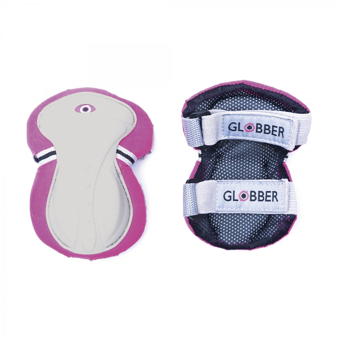 Set 3 protections enfant xs (coudes, genoux, poignets) rose