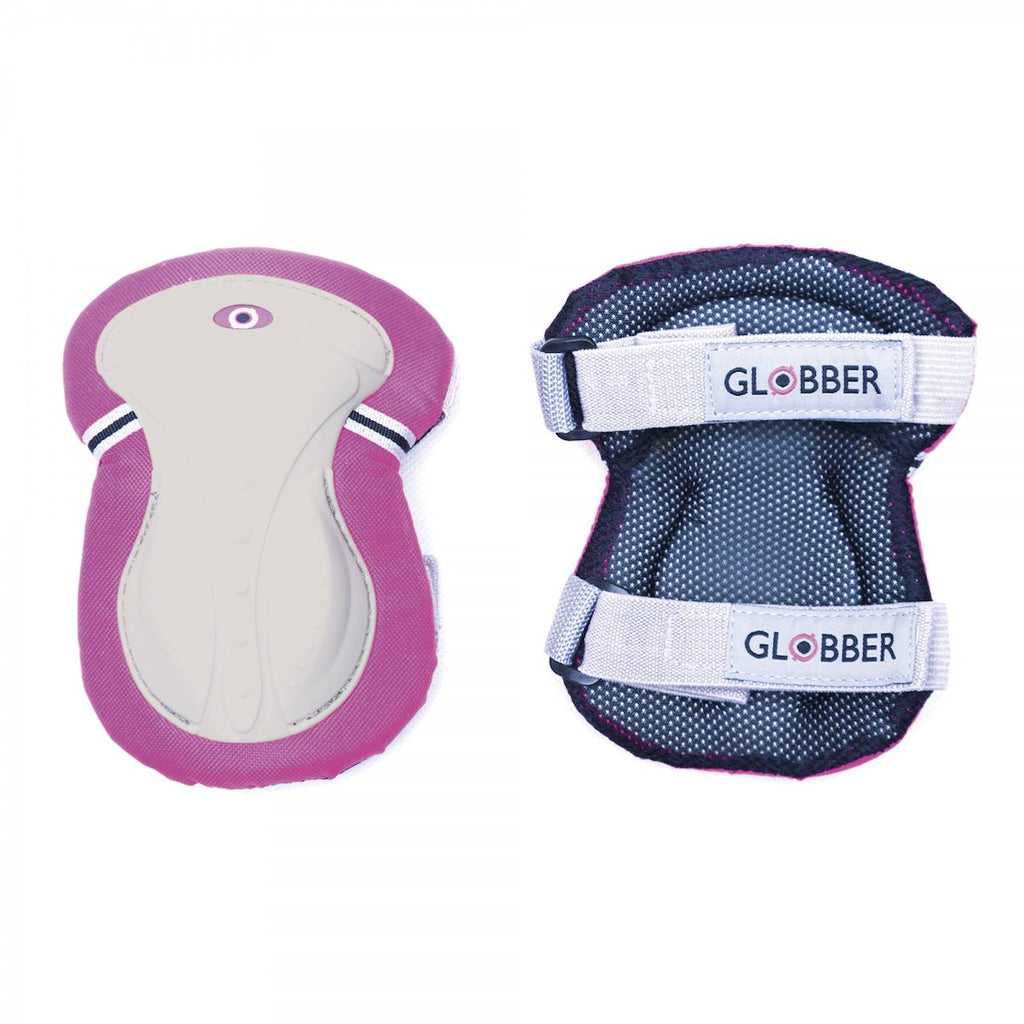 Set 3 protections enfant xs (coudes, genoux, poignets) rose