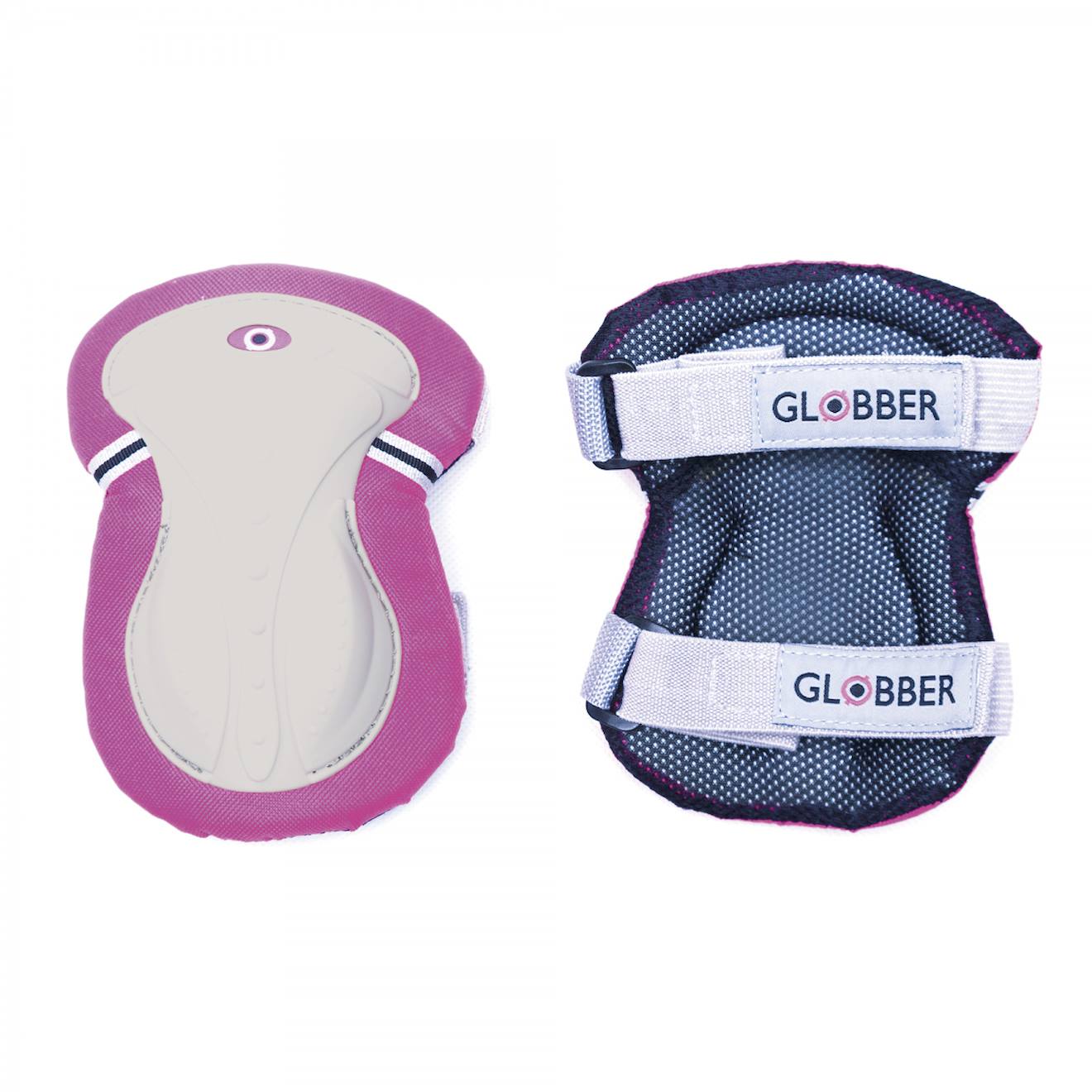 Set 3 protections enfant xs (coudes, genoux, poignets) rose