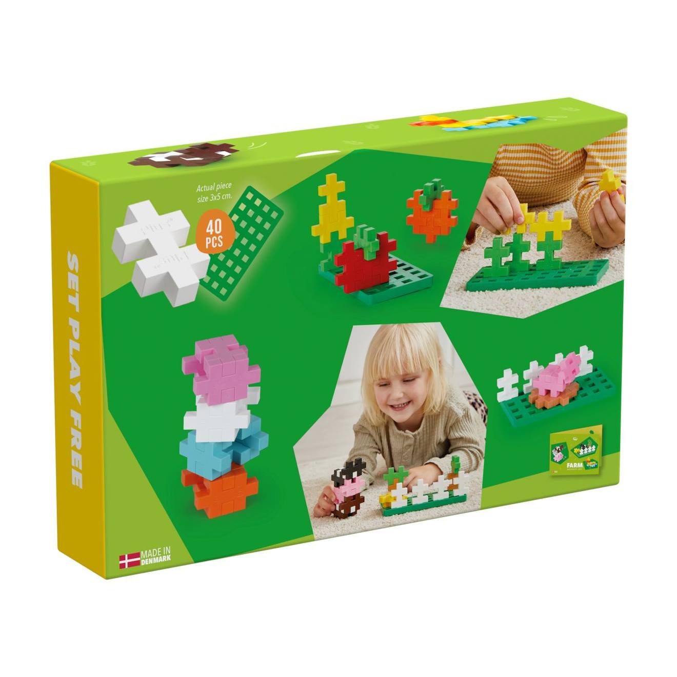 Set activités ferme big 40 pièces multicolore