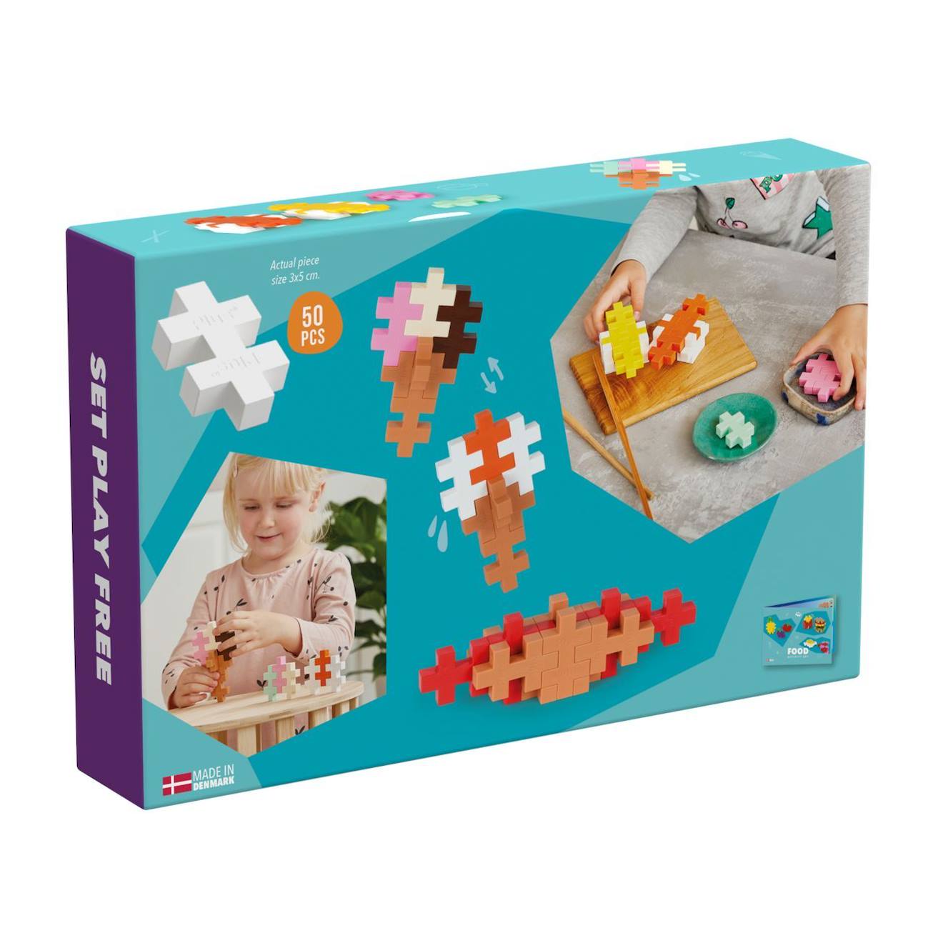 Set activités foodies big 50 pièces multicolore