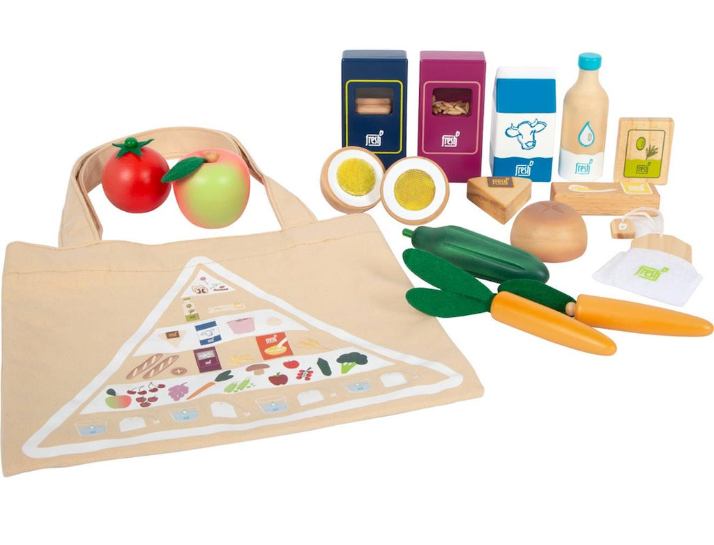 Set aliments végétarien fresh beige