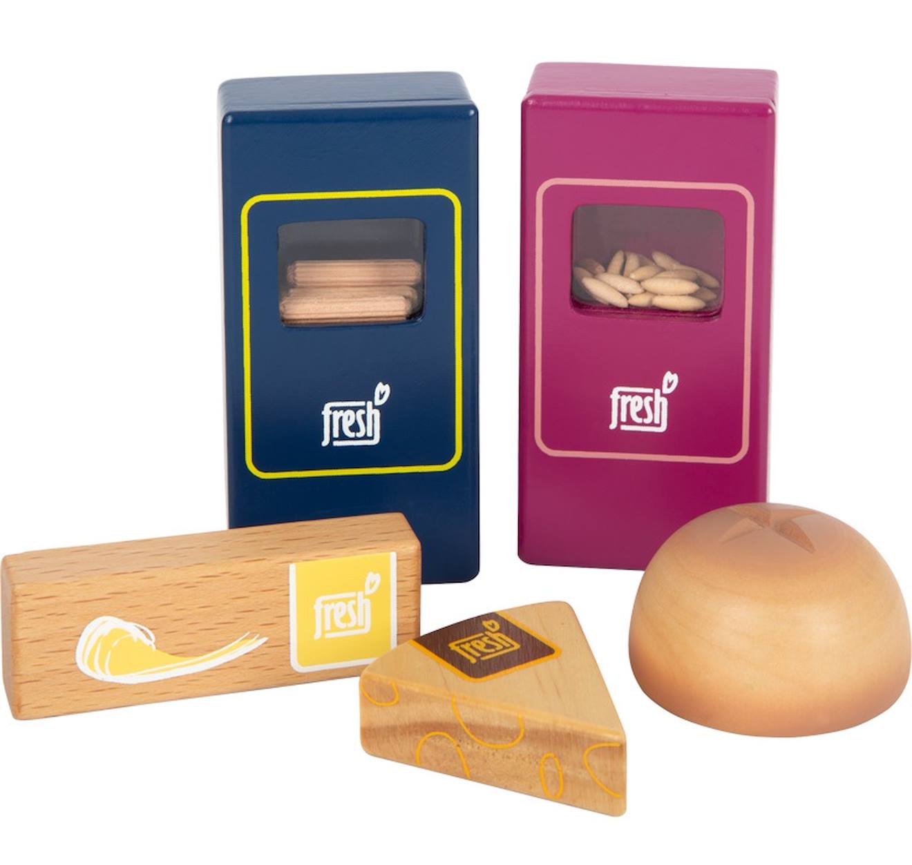 Set aliments végétarien fresh beige