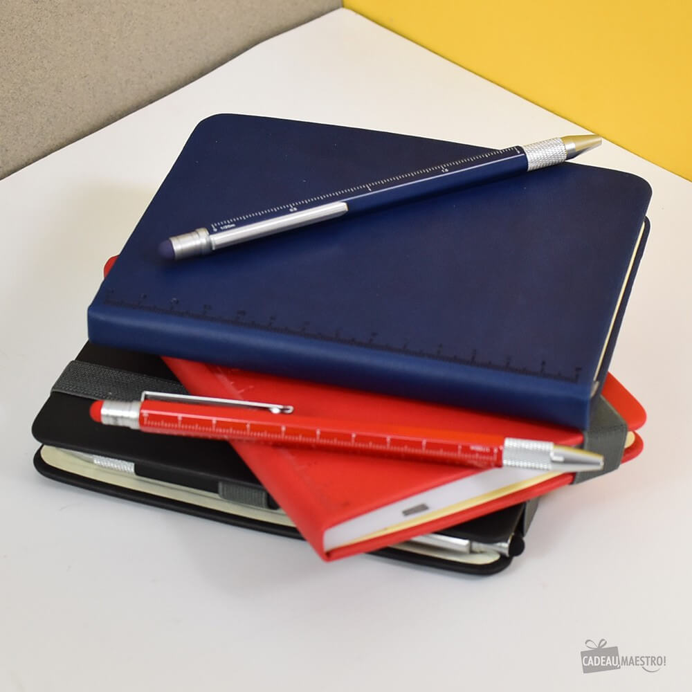 Set Bloc-Notes et Stylo Ingénieur A6 - Carnet de Notes Original