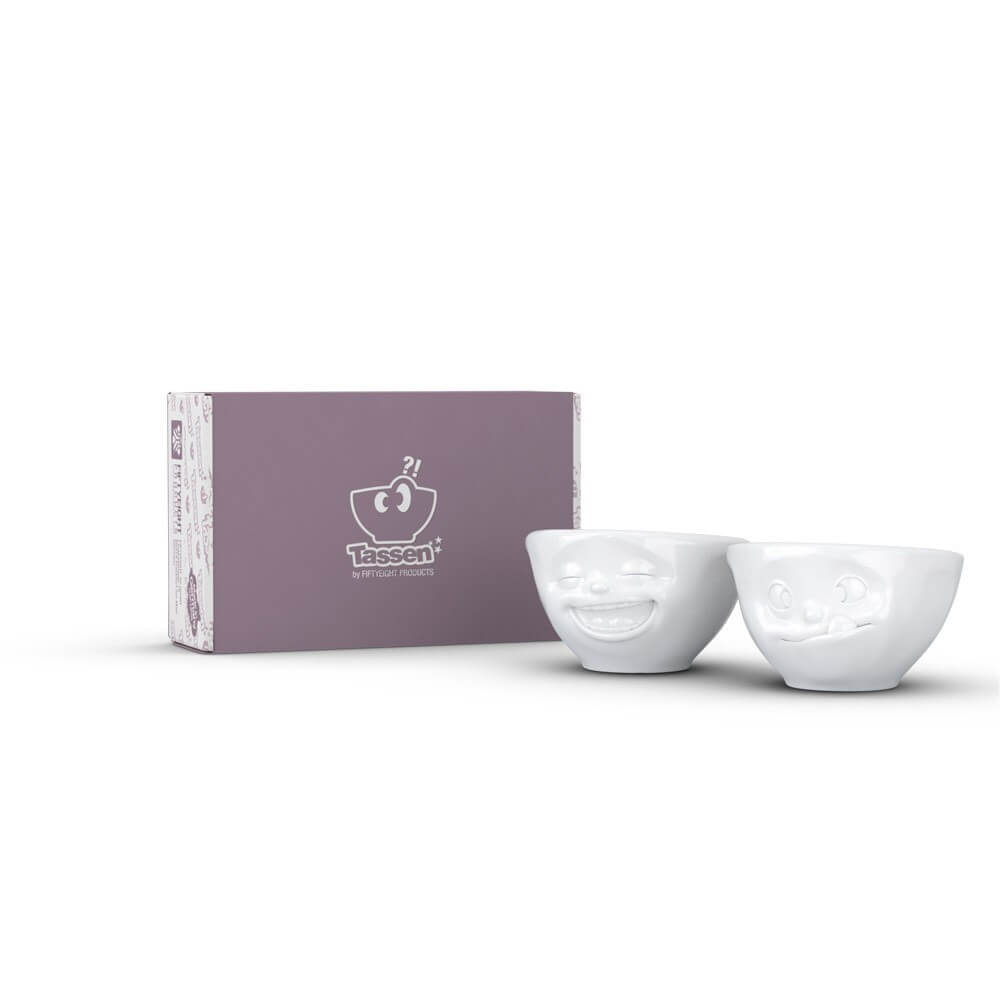 Set de Petits Bols Rieur et Gourmand (x2) - Bol Original Tassen