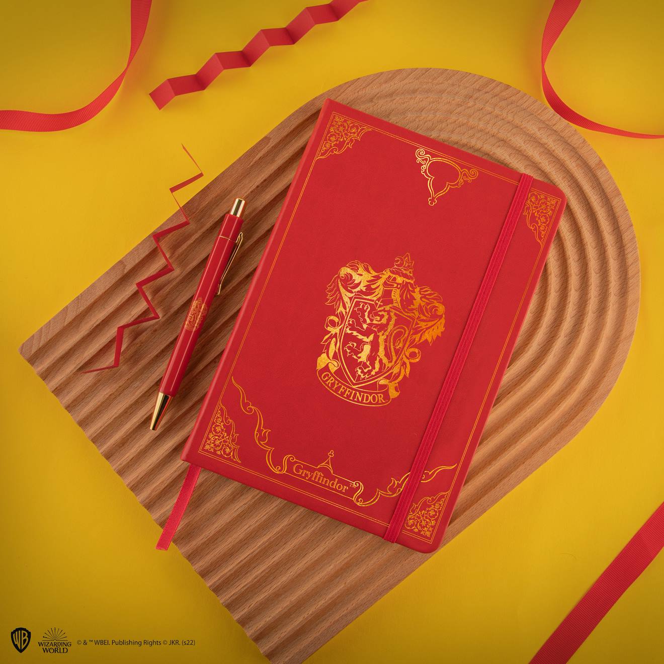 Set Carnet et Stylo Deluxe Gryffondor - Harry Potter Rouge