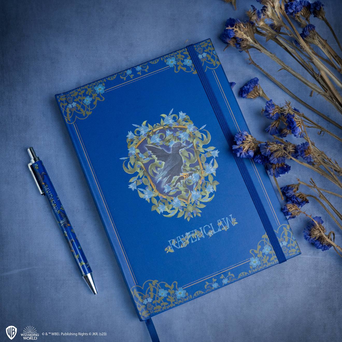 Set Carnet et Stylo Deluxe Monde Magique de Serdaigle - Harry Potter Bleu