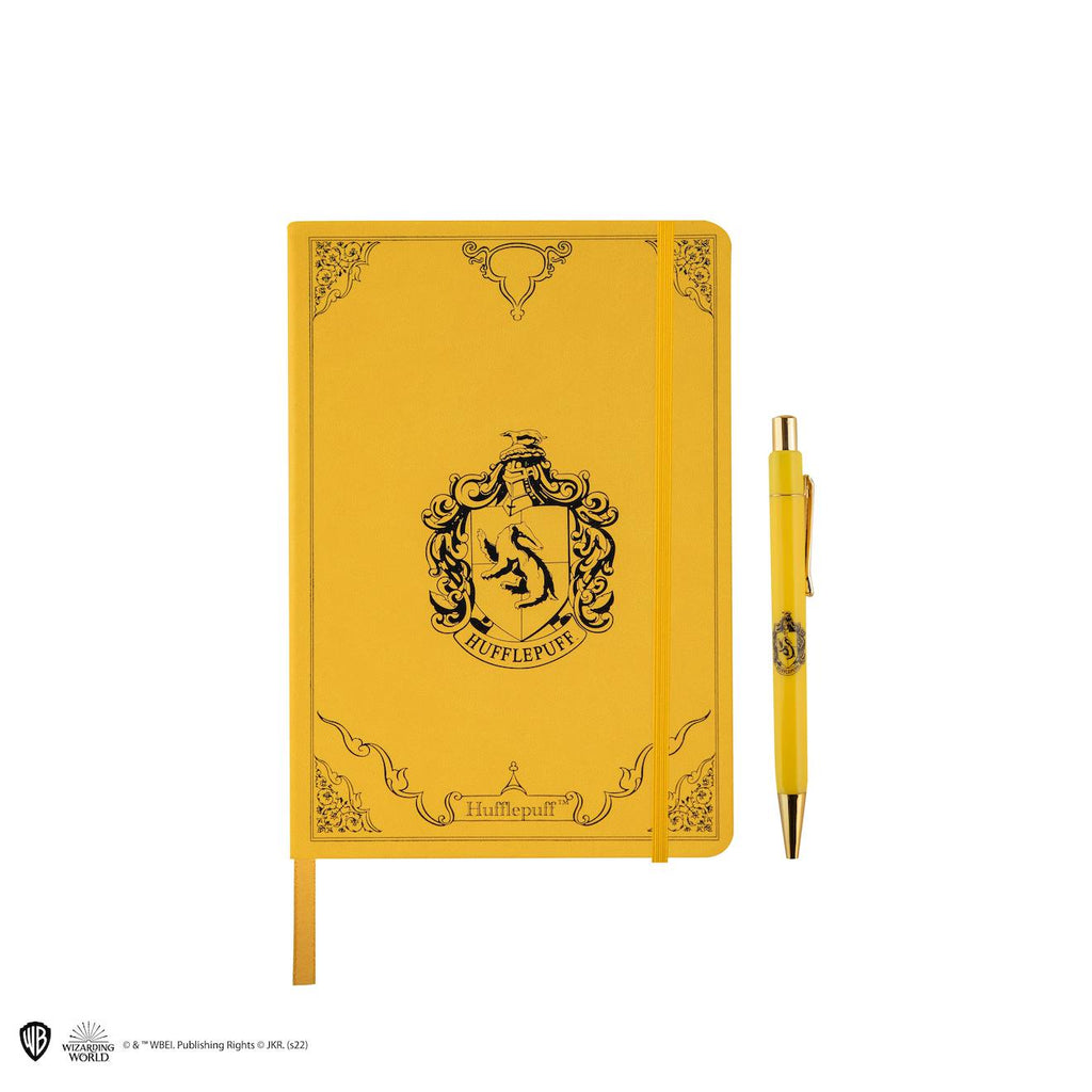 Set Carnet et Stylo Deluxe Poufsouffle - Harry Potter Jaune