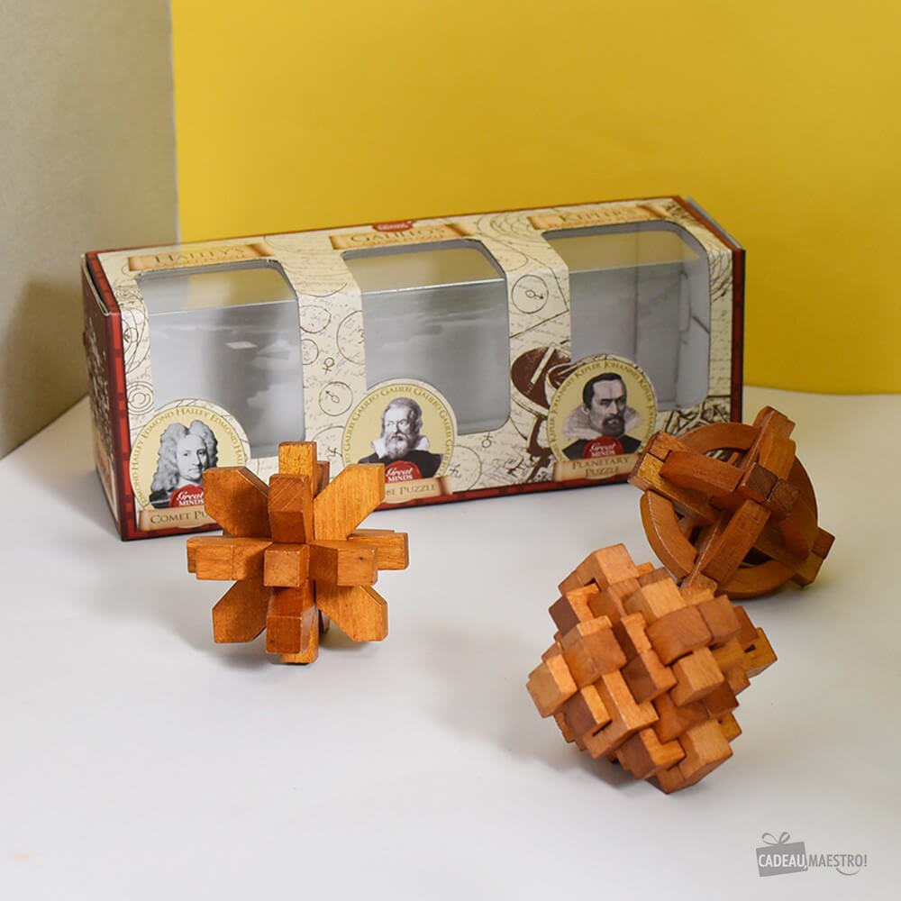 Set de Casse-Tête Grands Esprits (x3) - Casse-Tête