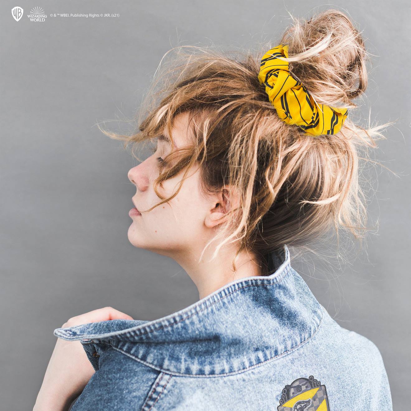 Set de 2 Accessoires Cheveux Poufsouffle Classique - Harry Potter Jaune