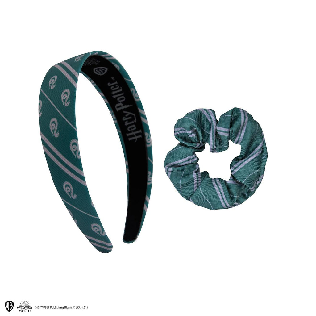 Set de 2 Accessoires Cheveux Serpentard Classique - Harry Potter Vert