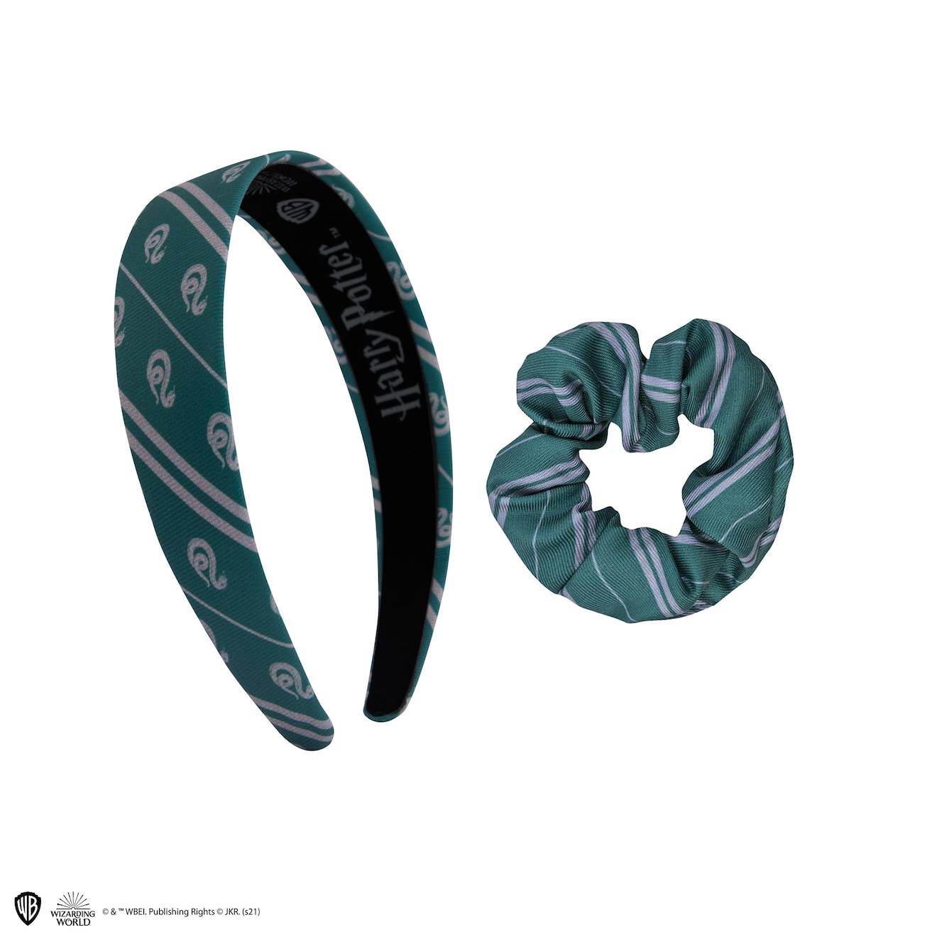 Set de 2 Accessoires Cheveux Serpentard Classique - Harry Potter Vert