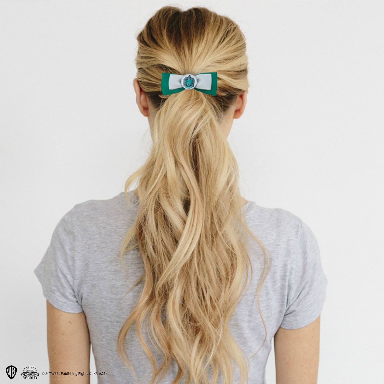 Set de 2 Accessoires Cheveux Serpentard Trendy - Harry Potter Vert