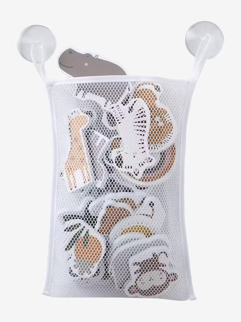 Set de 24 stickers de bain + filet (thème Tanzanie) - Vertbaudet