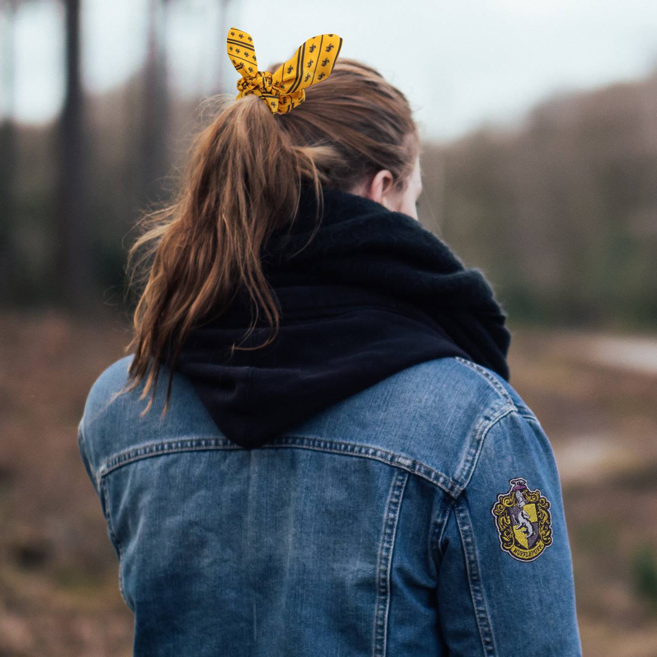 Set de 3 Accessoires Cheveux Poufsouffle Trendy - Harry Potter Jaune