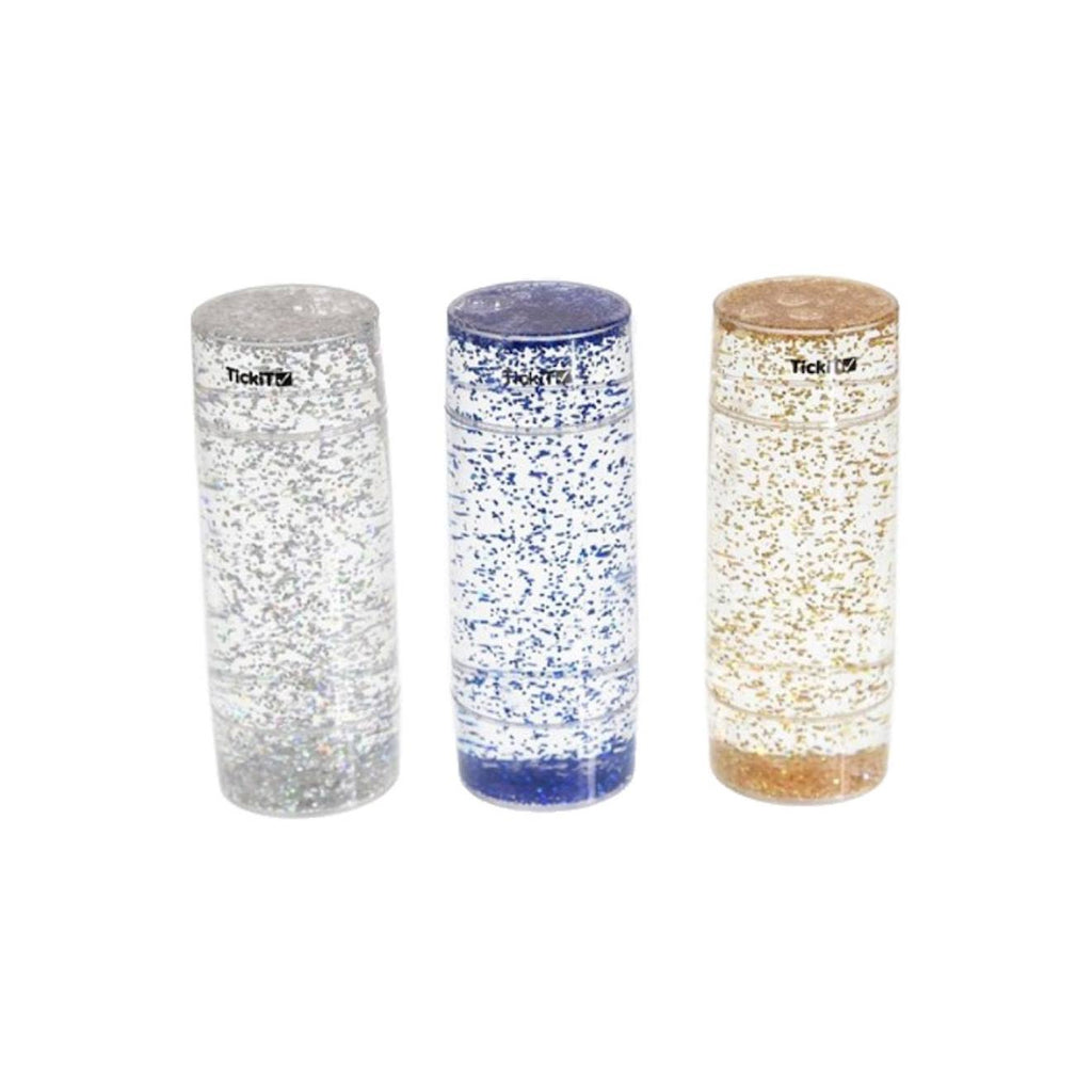 Set de 3 sabliers pailletés multi-coloured