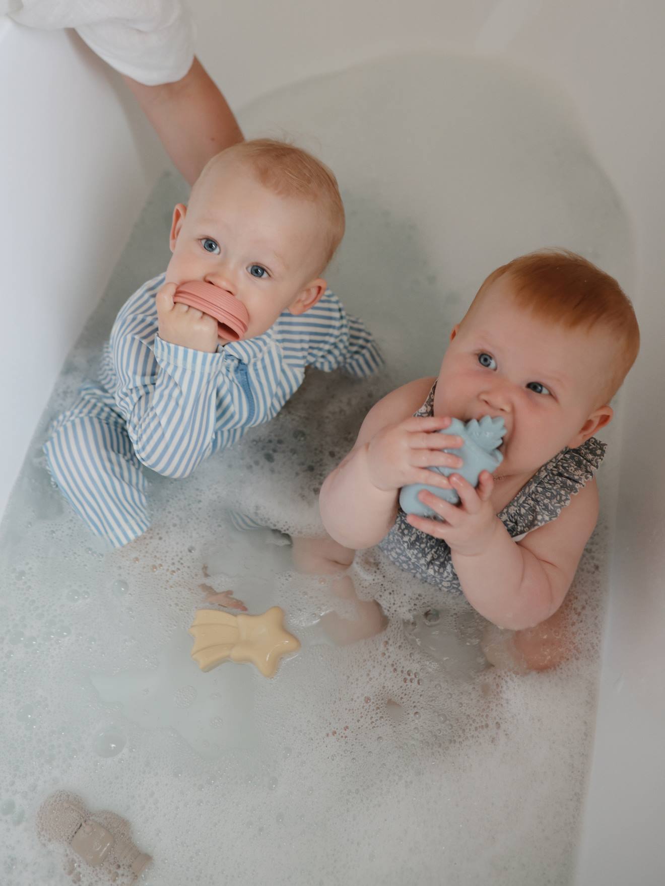 Set de 4 jouets pour le bain sealife - bleu