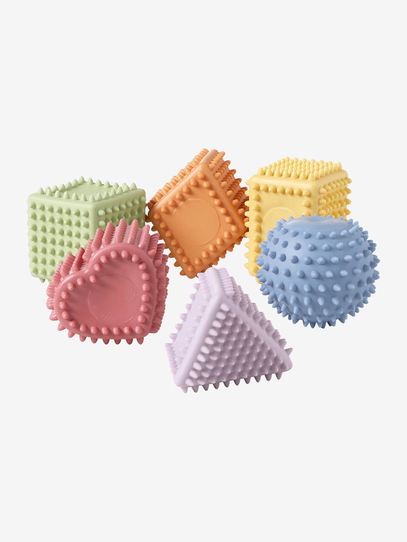 Set de 6 formes sensorielles multicolore