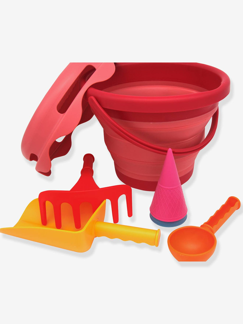 Set de 7 jeux de plage rouge