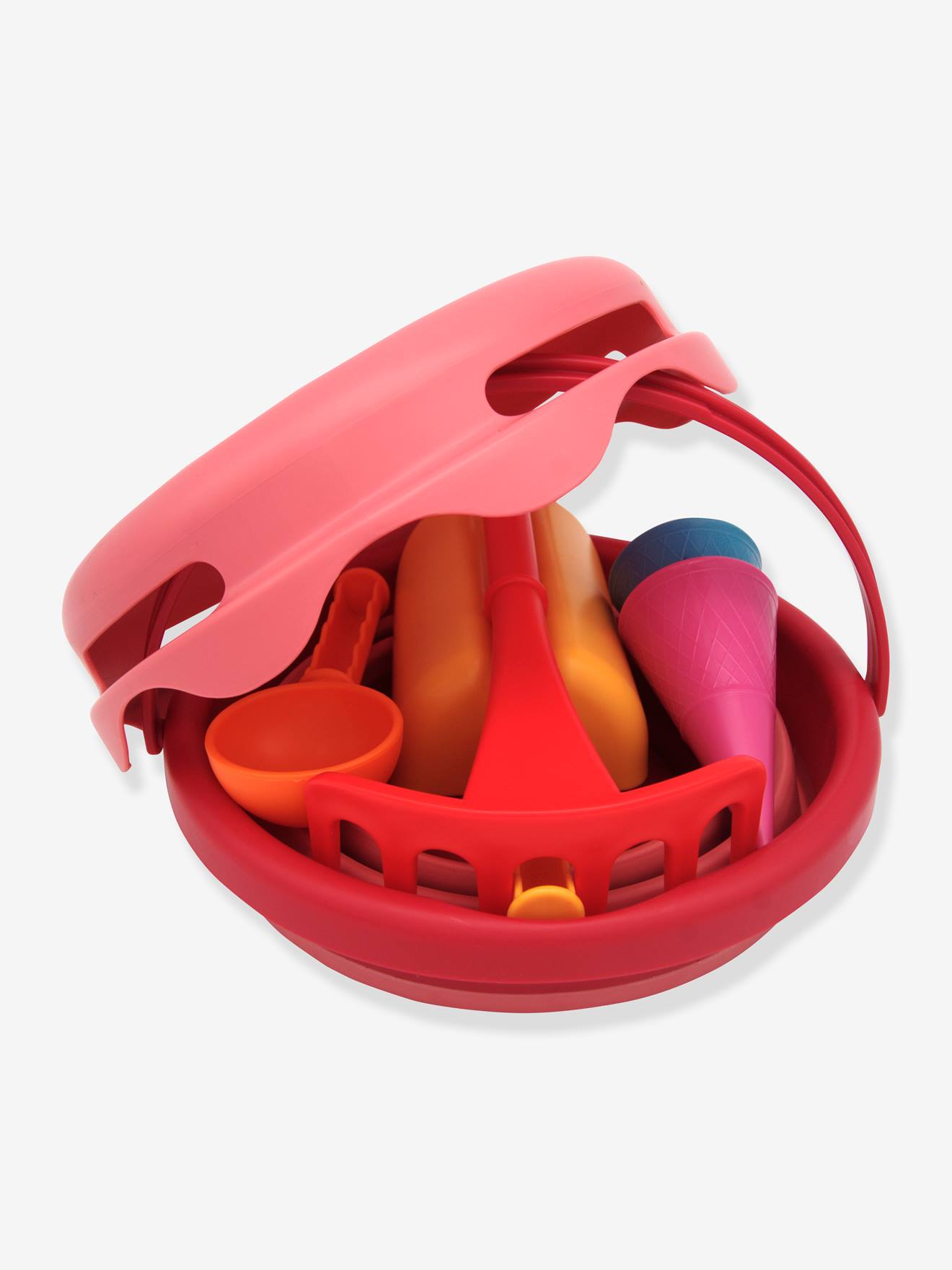 Set de 7 jeux de plage rouge