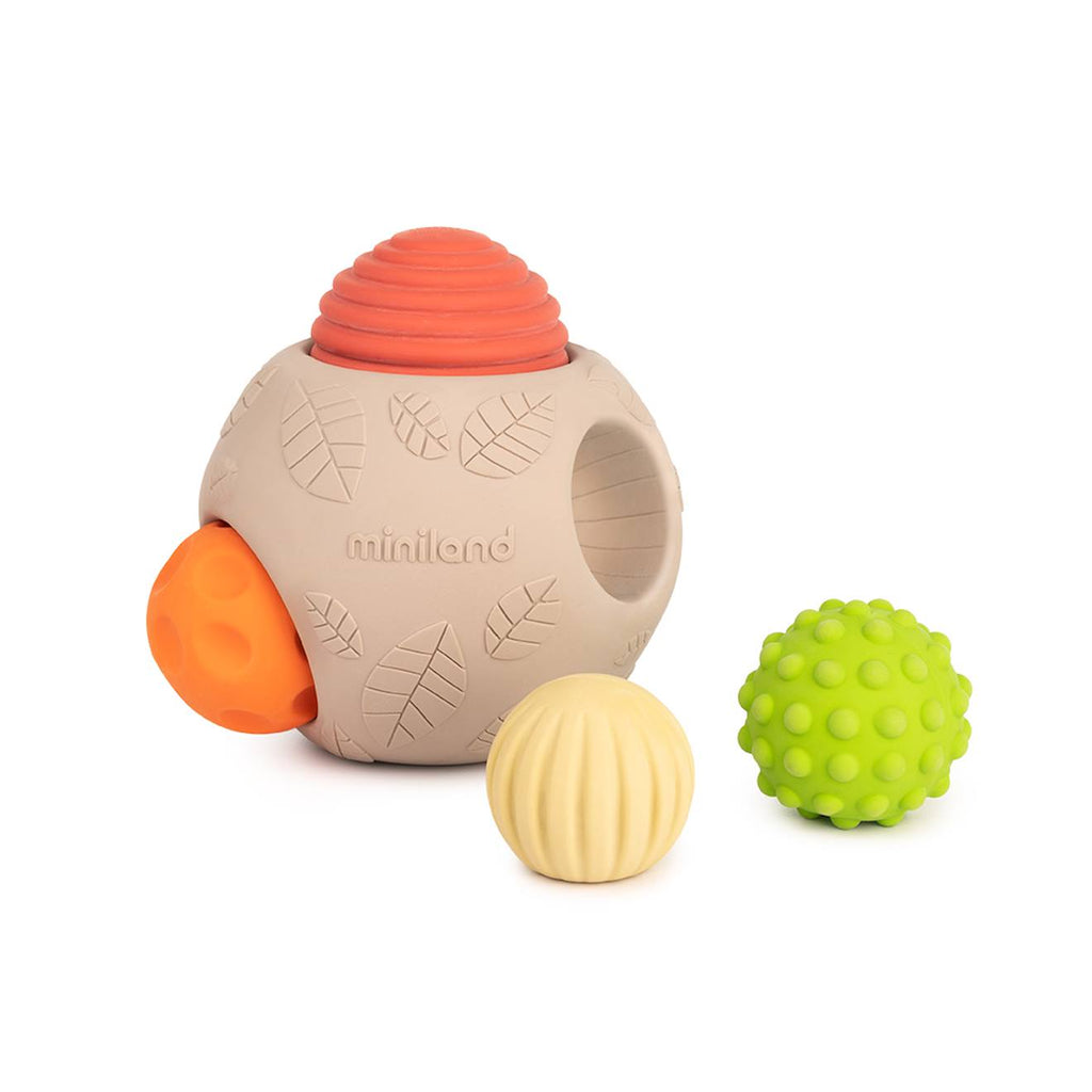 Set de balles sensorielles beige