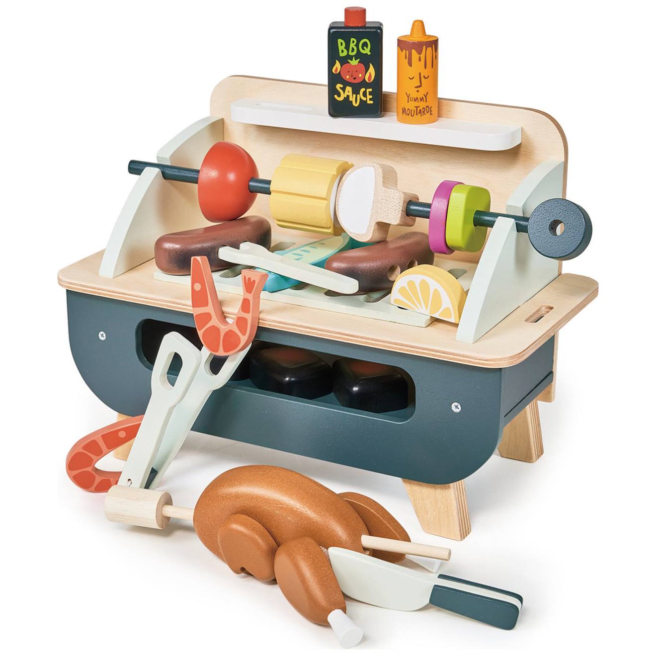 Set de barbecue multicolore