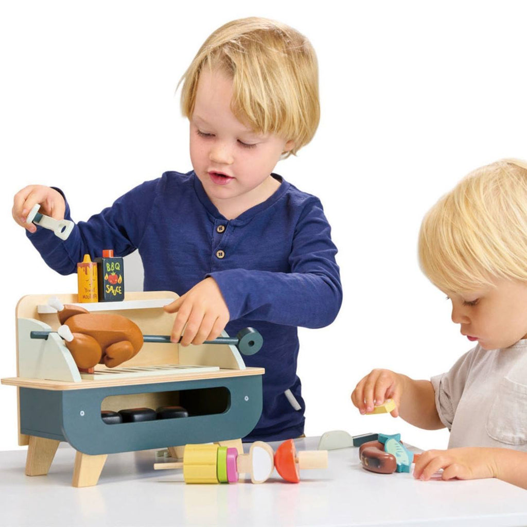 Set de barbecue multicolore