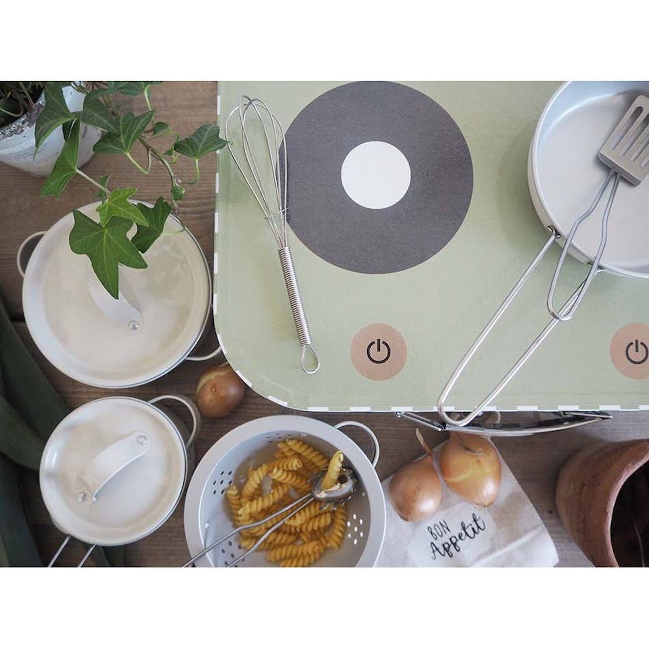 Set de cuisine vert
