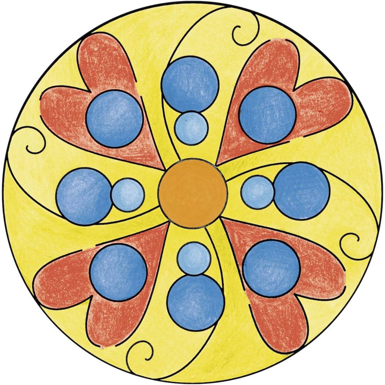 Set de dessin mini mandala multicolore