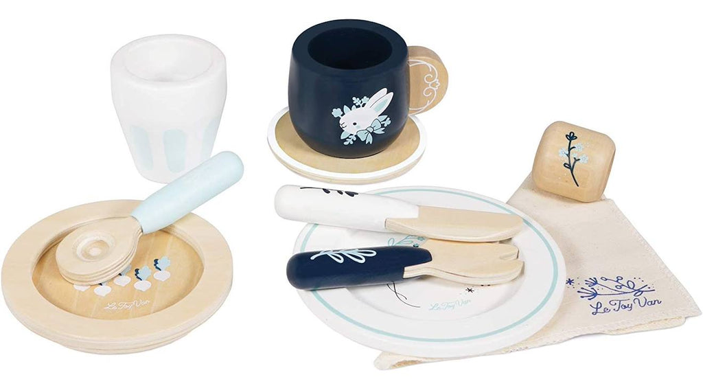 Set de dinette bleu
