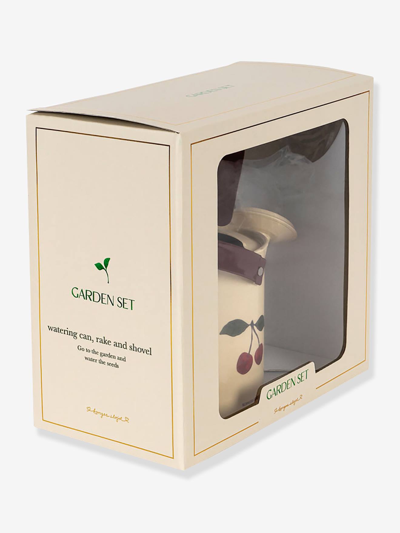 Set de jardinage métal konges slojd rouge