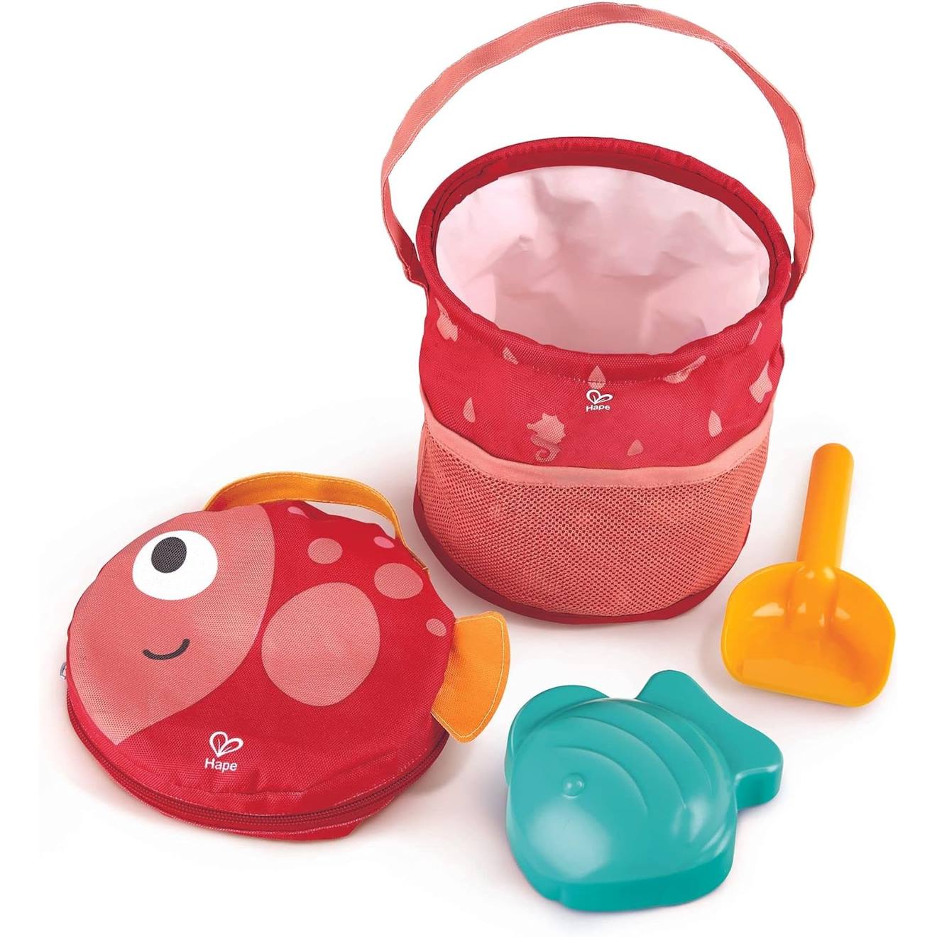 Set de jeu de plage pliable rouge