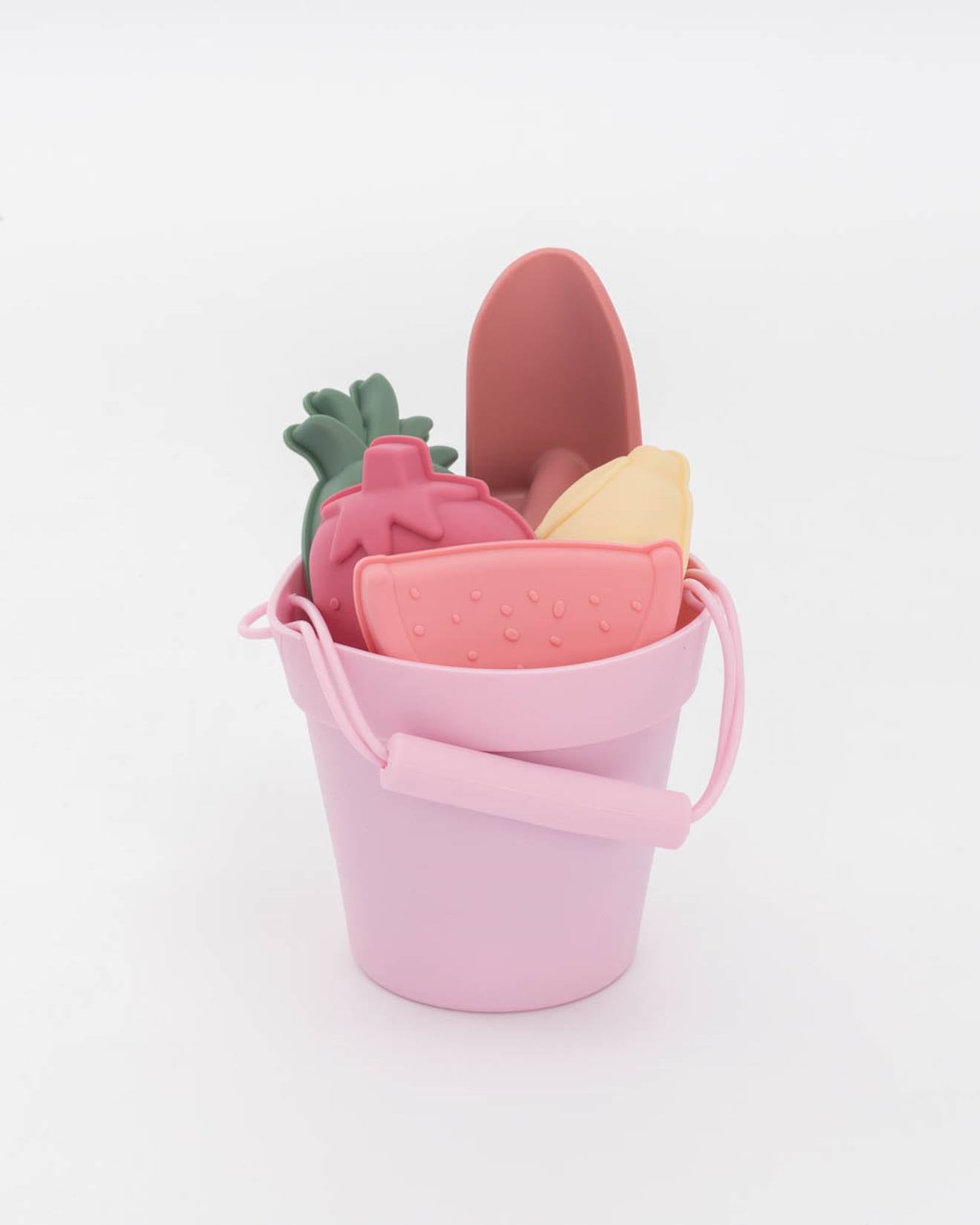 Set de jeux de plage avec accessoires rose