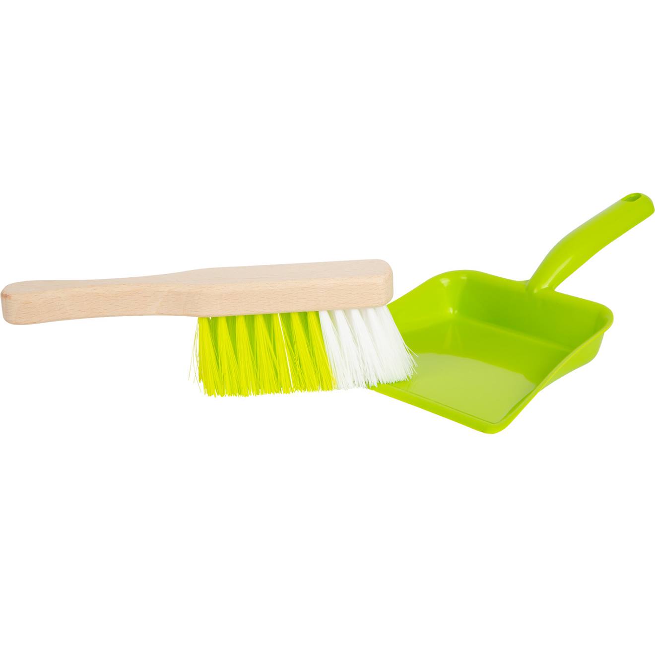 Set de nettoyage avec balai vert