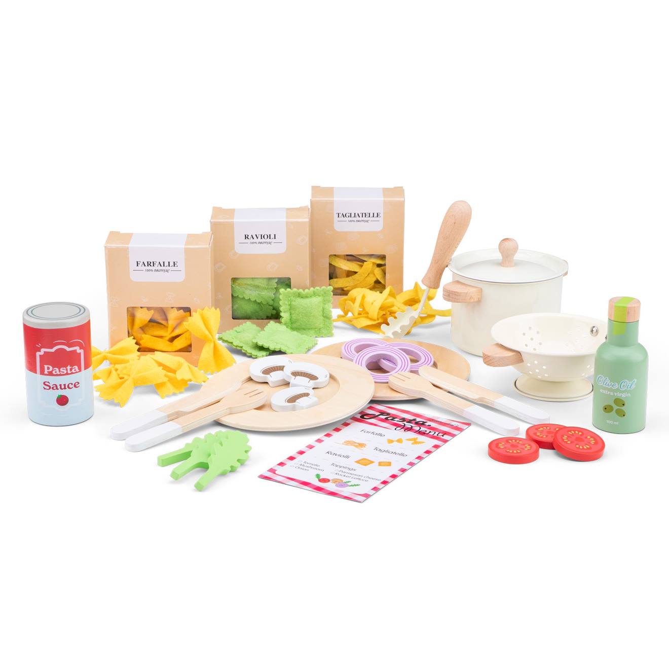 Set de pâtes pour jouer beige