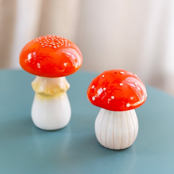 Duo salière poivrière champignon &Klevering