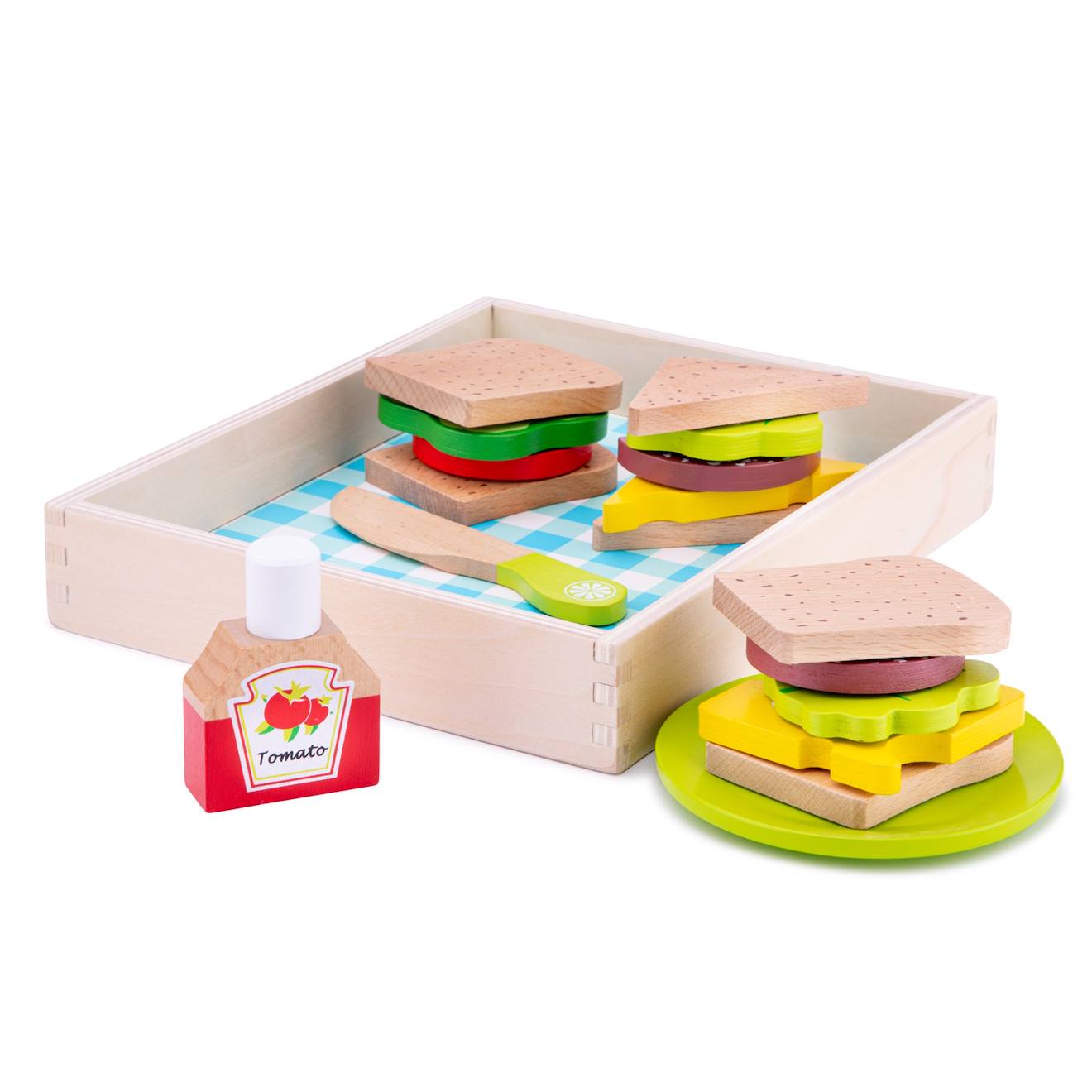 Set de sandwich à préparer beige