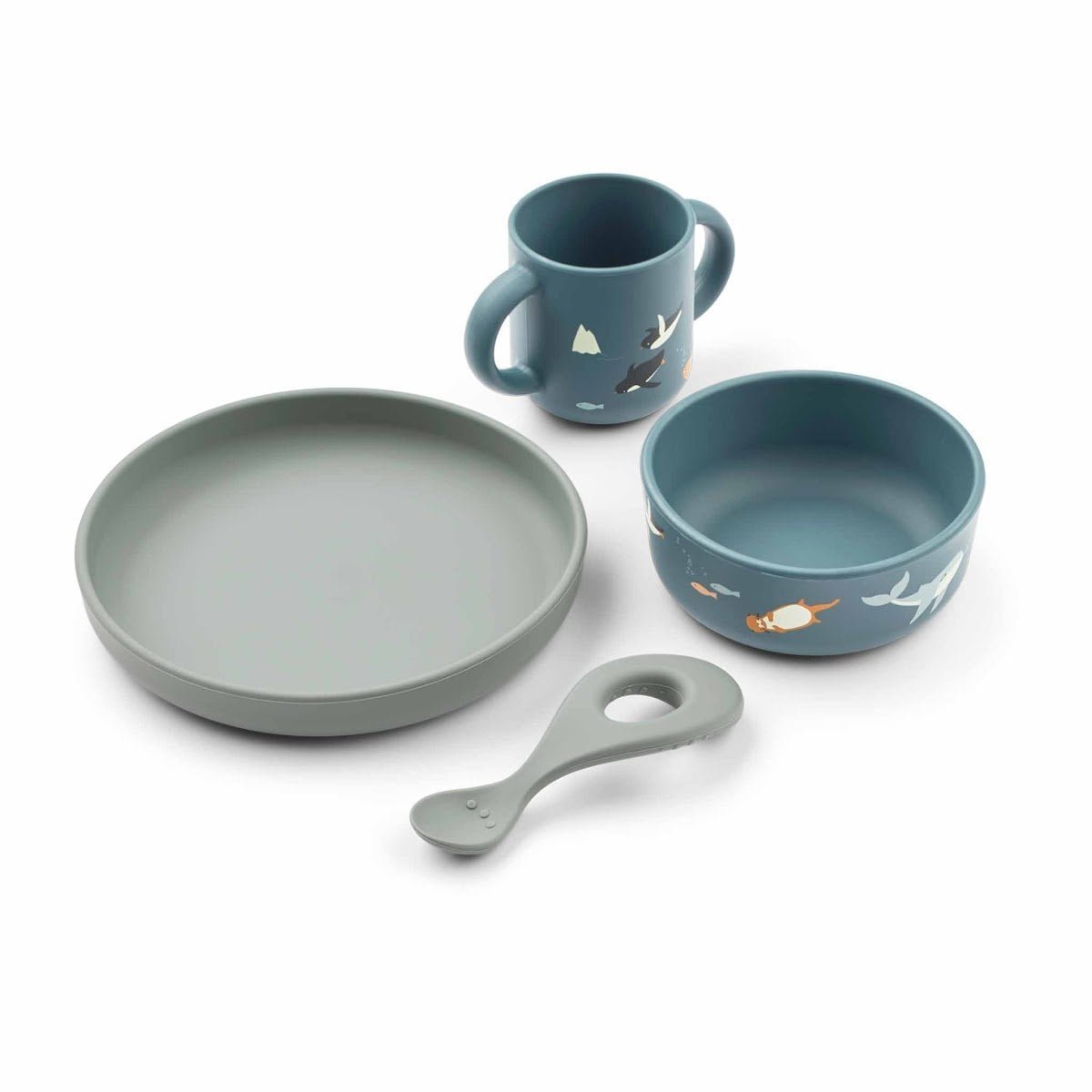 Set de vaisselle en silicone Liewood