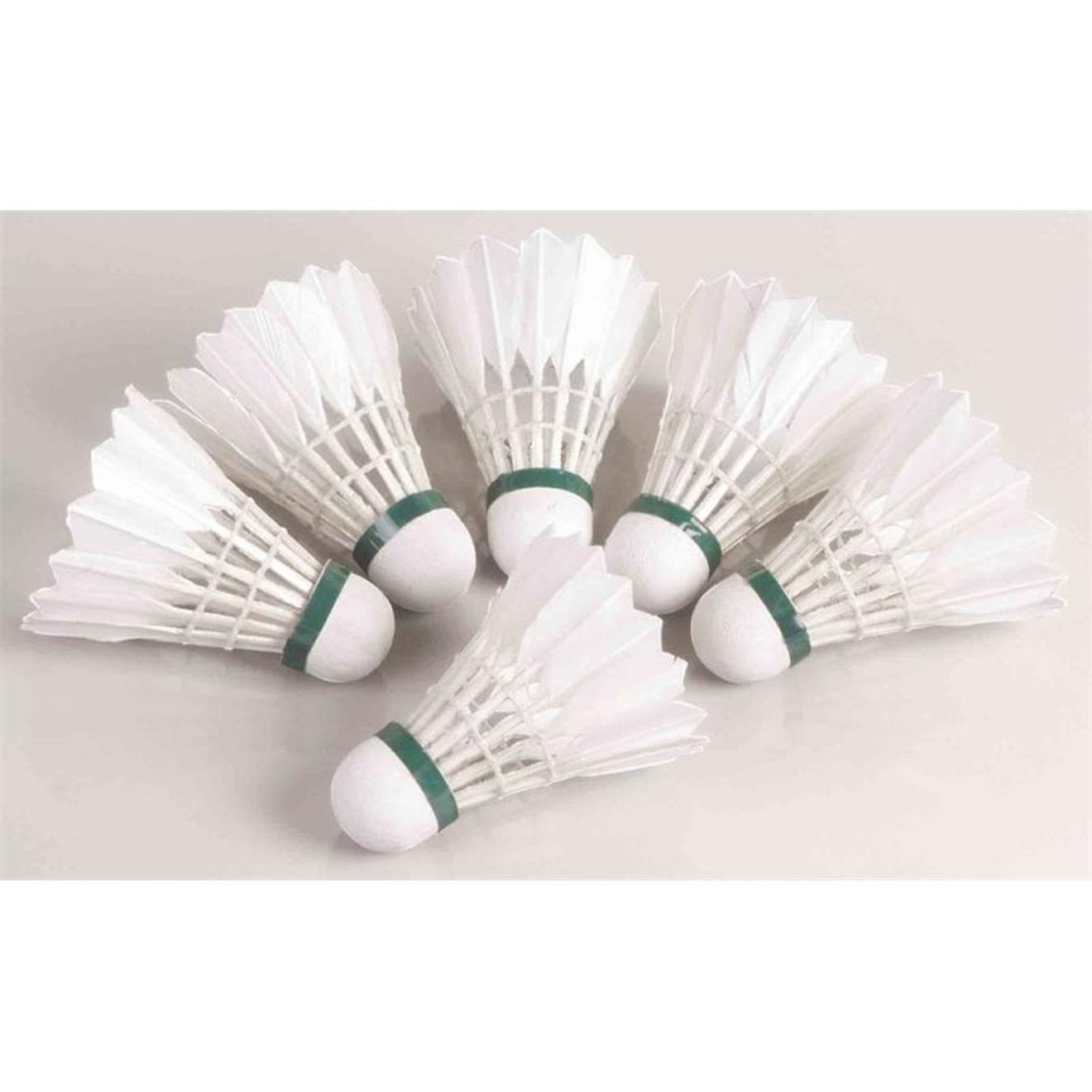 Set de volants de badminton vitesse blanc