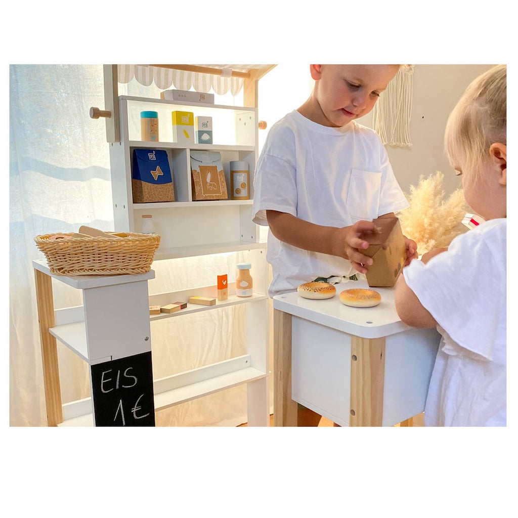 Set d'ingrédients de pâtisserie fresh beige