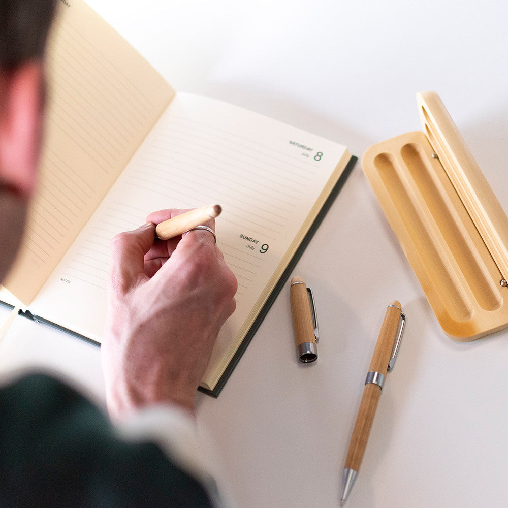 Set Écriture Initiales à Personnaliser - Stylo Personnalisé