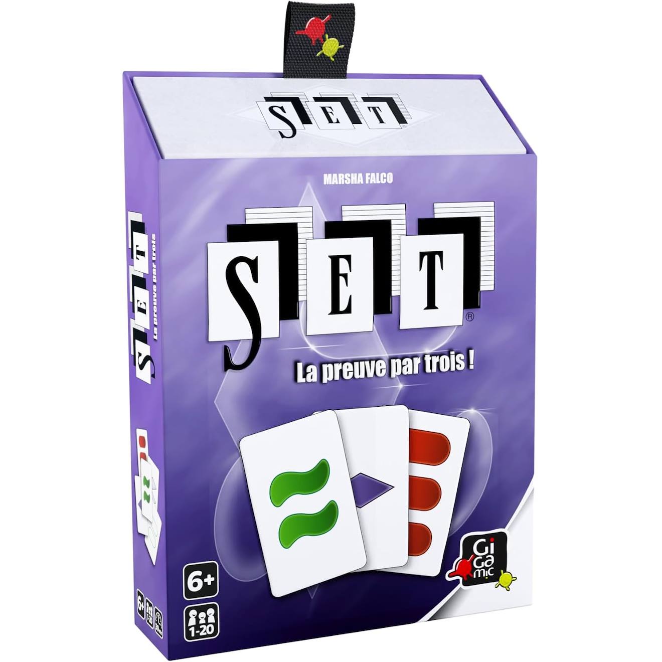 Set - jeu d'observation et rapidité bleu