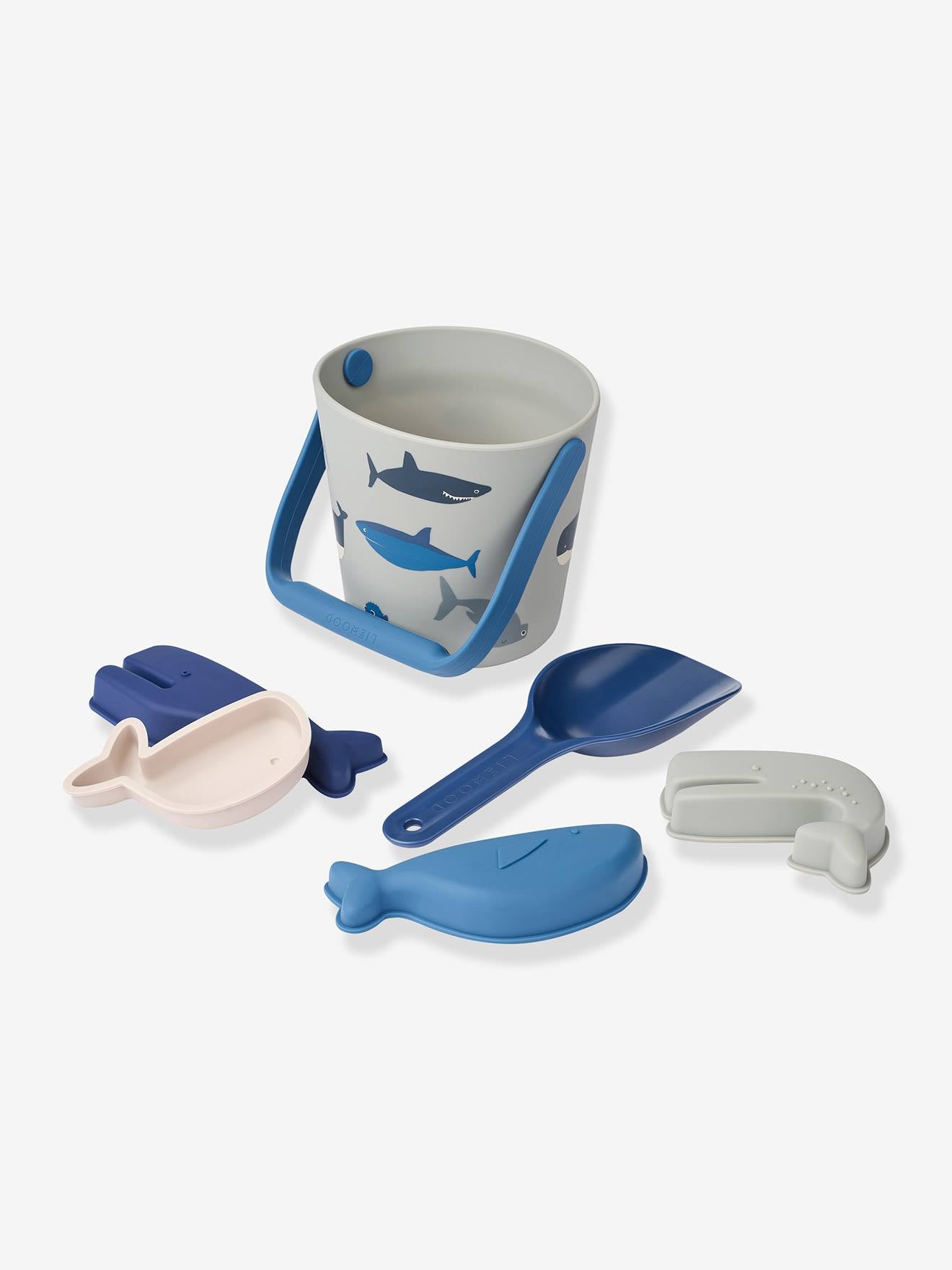 Set jouets de plage gilma bleu