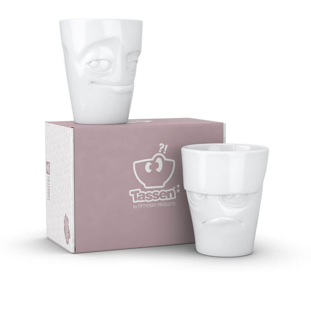 Set de Tasses Grognon et Malin (x2) - Mug Original Tassen
